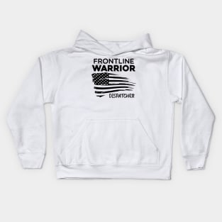 Frontline Warrior Dispatcher Kids Hoodie